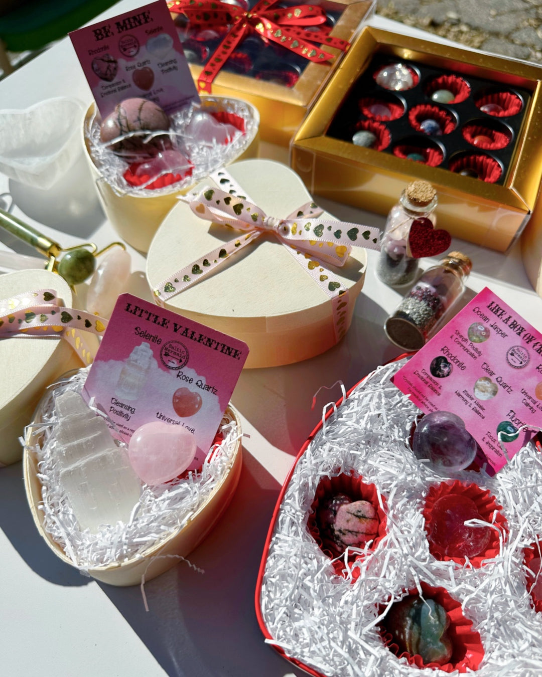 Crystal Valentine Sets