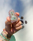 Amethyst Stalactite Slice D