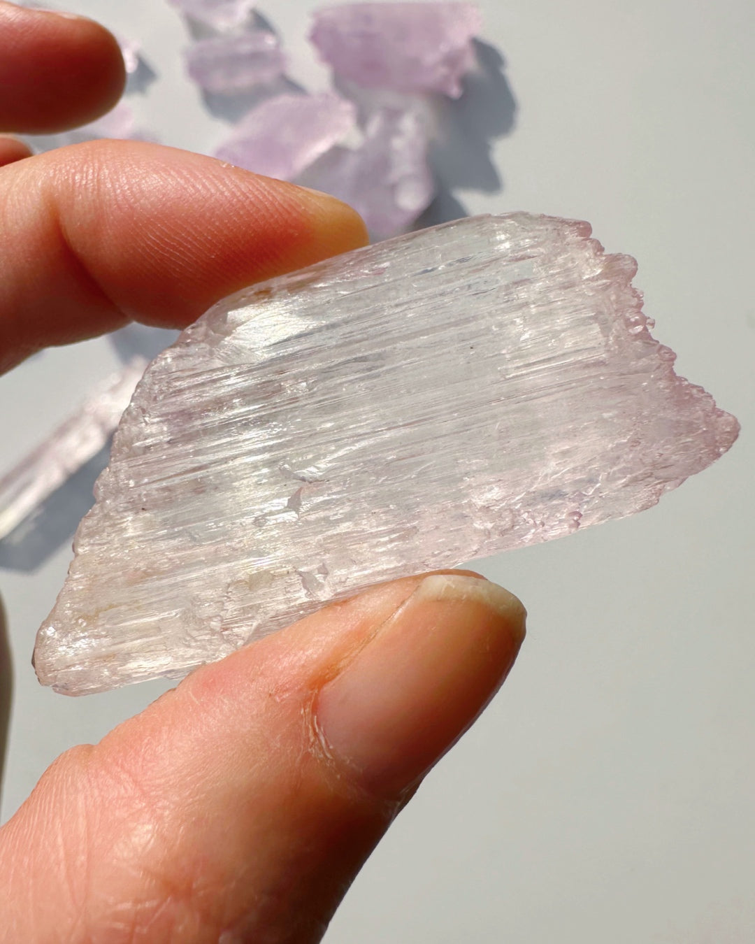 Raw Kunzite - Baltic Mermaid