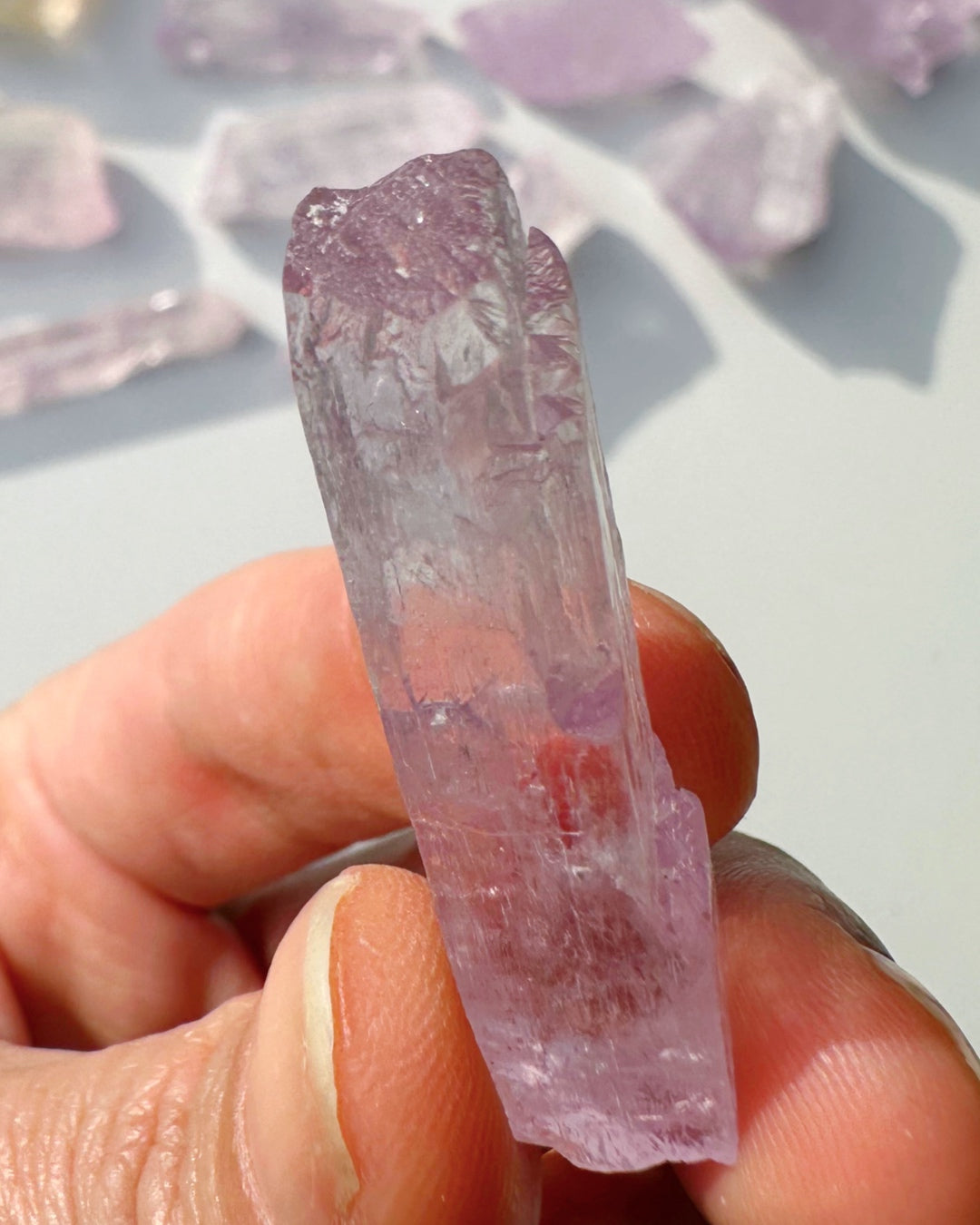 Raw Kunzite