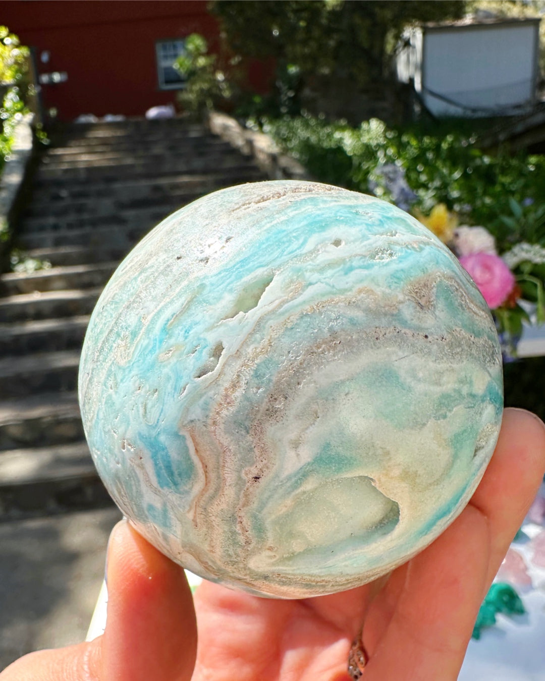 Caribbean Calcite Sphere