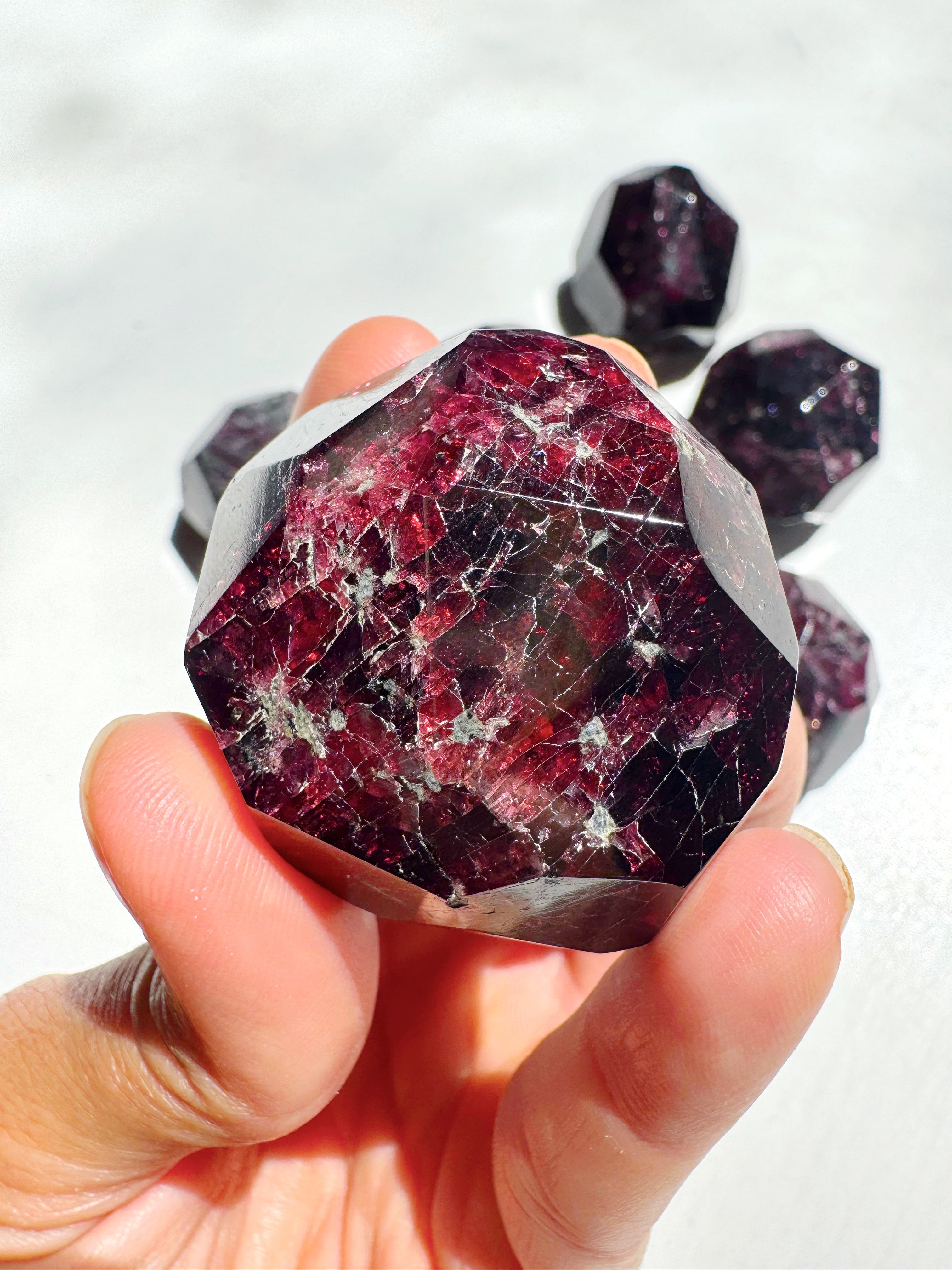 Almandine Garnet - B Baltic Mermaid