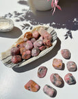 Cobalto Calcite Tumbled Stones