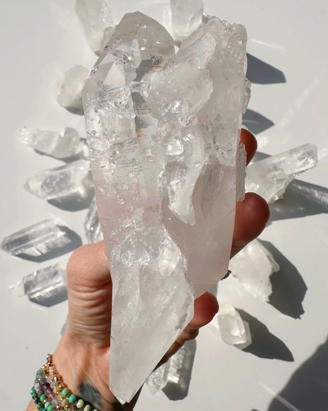 Arkansas Quartz Cluster - Baltic Mermaid