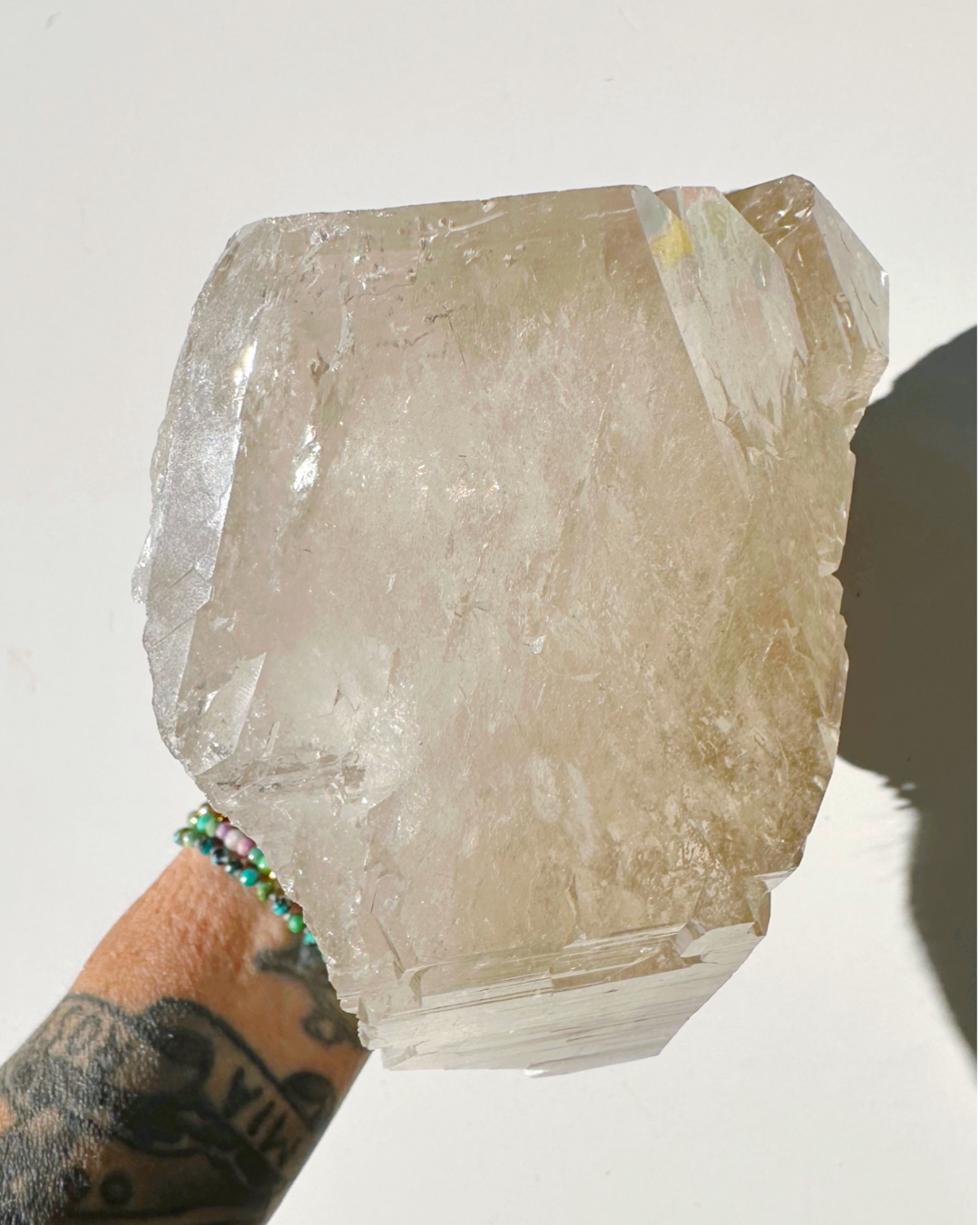 Cathedral Quartz Cluster w/ Albite