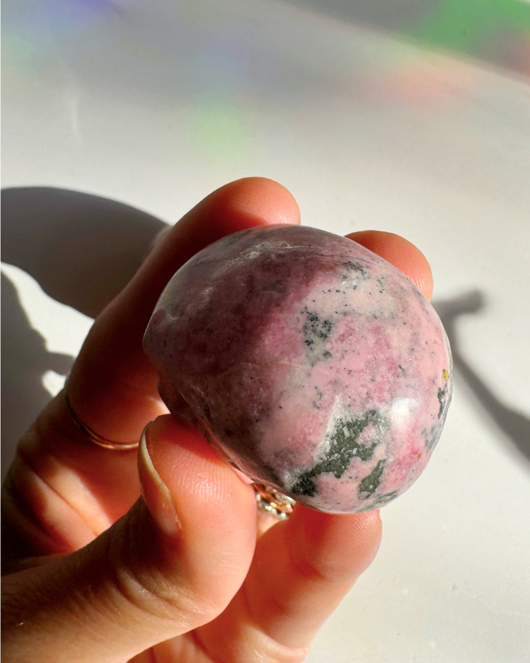 Rhodonite Skull - Baltic Mermaid