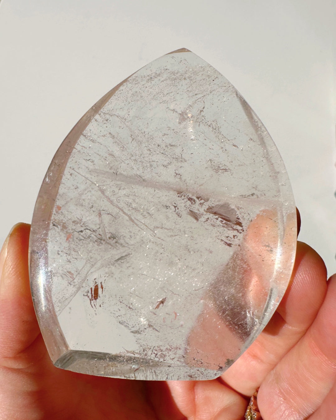 Clear Quartz Flame