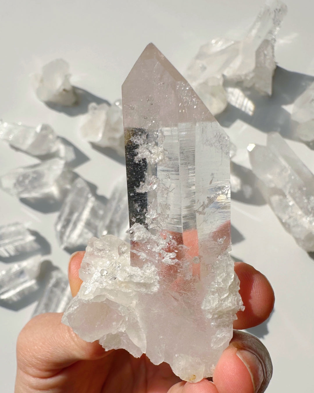 Arkansas Quartz Point E - Super Clear