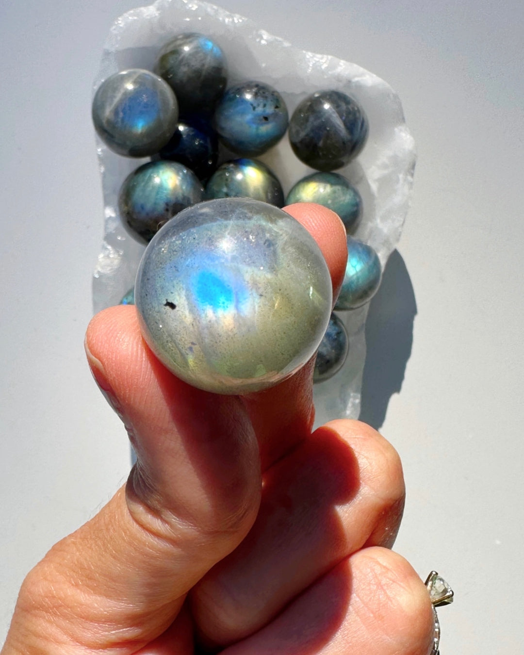 Labradorite Mini Spheres AAA - Baltic Mermaid