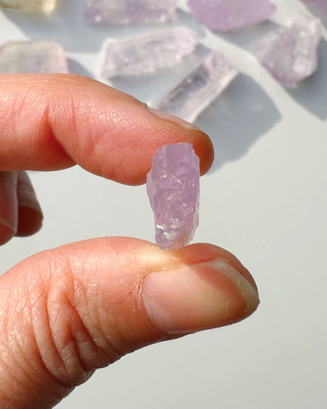 Raw Kunzite