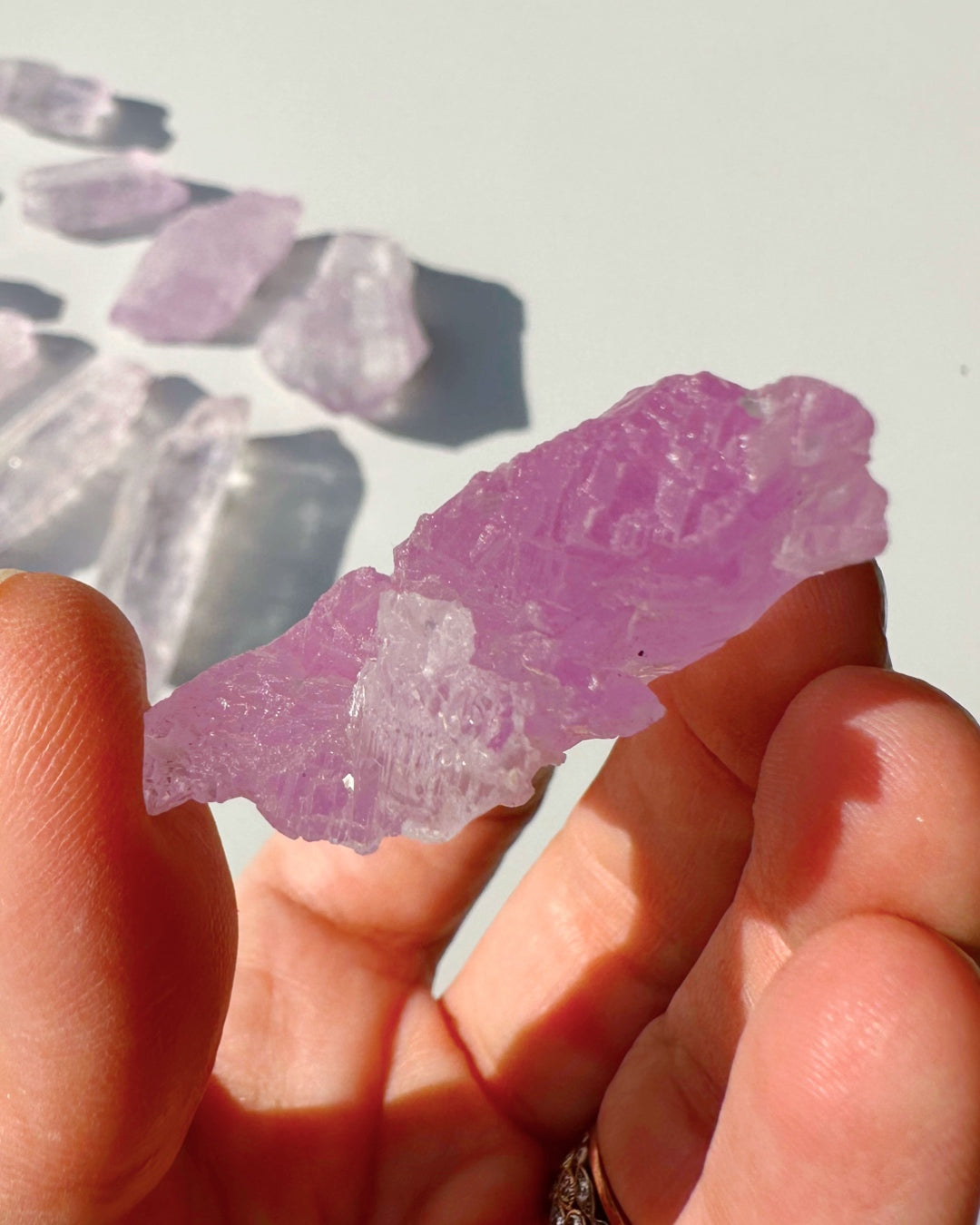 Bi Color Kunzite Crystal, Natural Kunzite, Pink Kunzite, Raw Kunzite, Kunzite for Sale, Healing Stone, Kunzite From Afghanistan orders 39 Gram