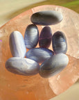 Blue Lace Agate Lingams