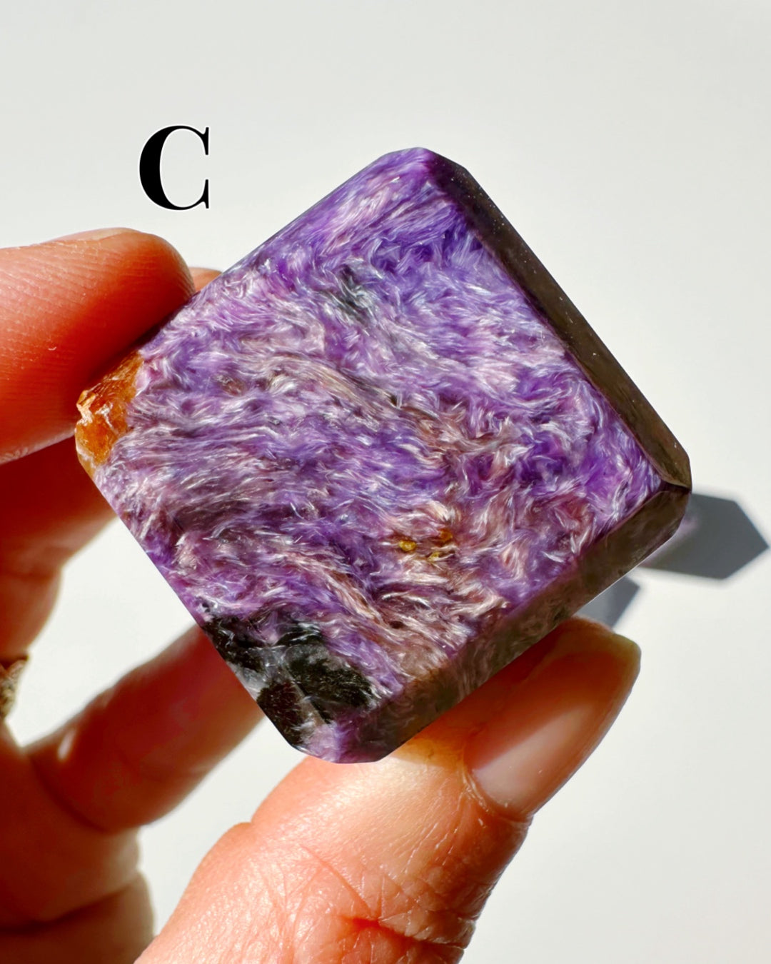 Charoite Cubes