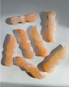 Peach Selenite Small Knife - Baltic Mermaid