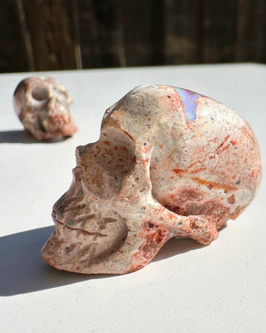 Cantera Opal Skull - Baltic Mermaid