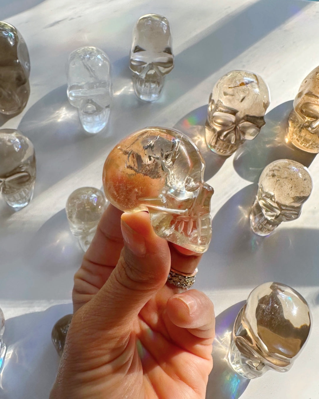 Citrine Skull - 4 - Baltic Mermaid