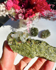 Epidote Quartz Cluster