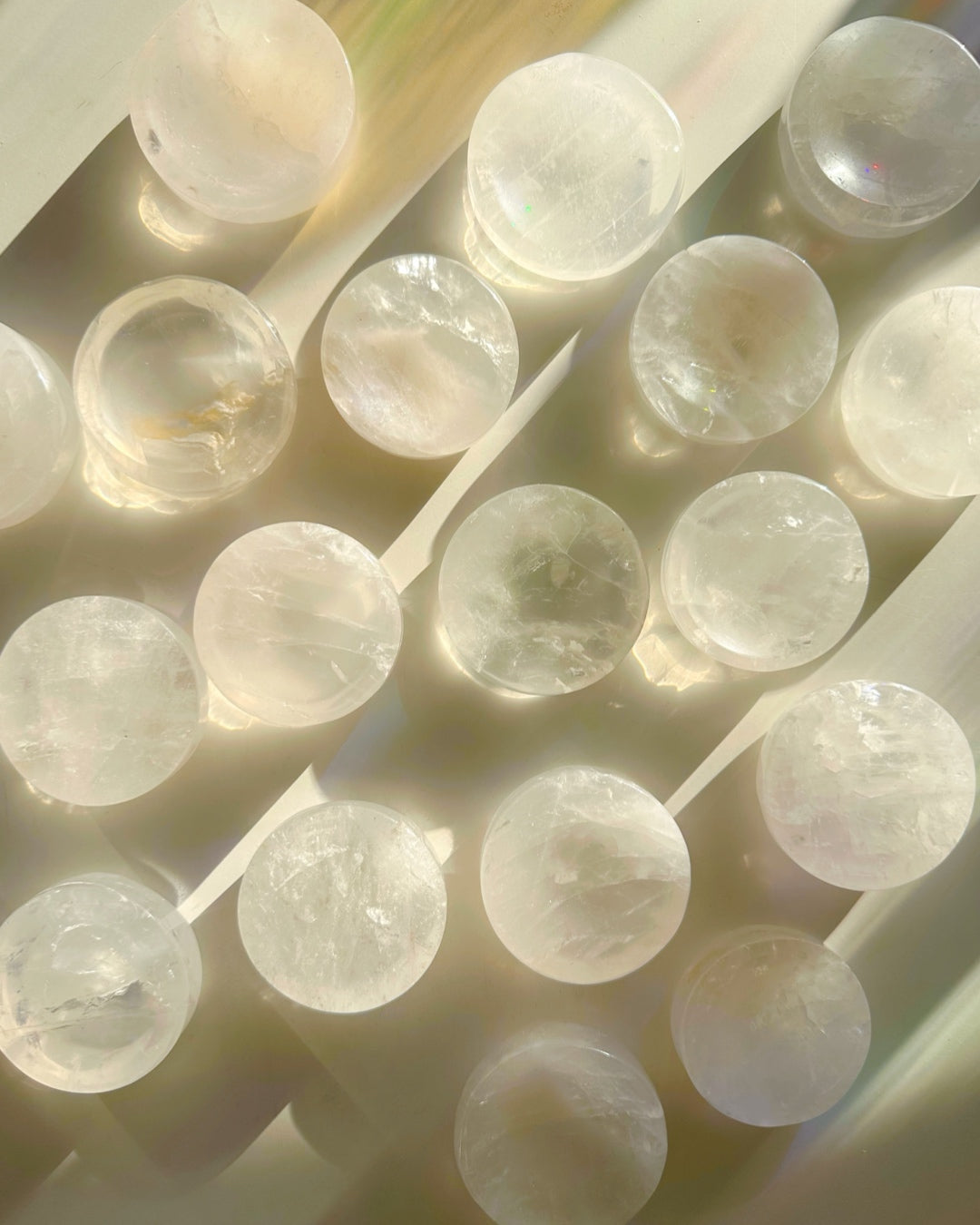 Clear Quartz Sphere Stand/Small Dish - Baltic Mermaid