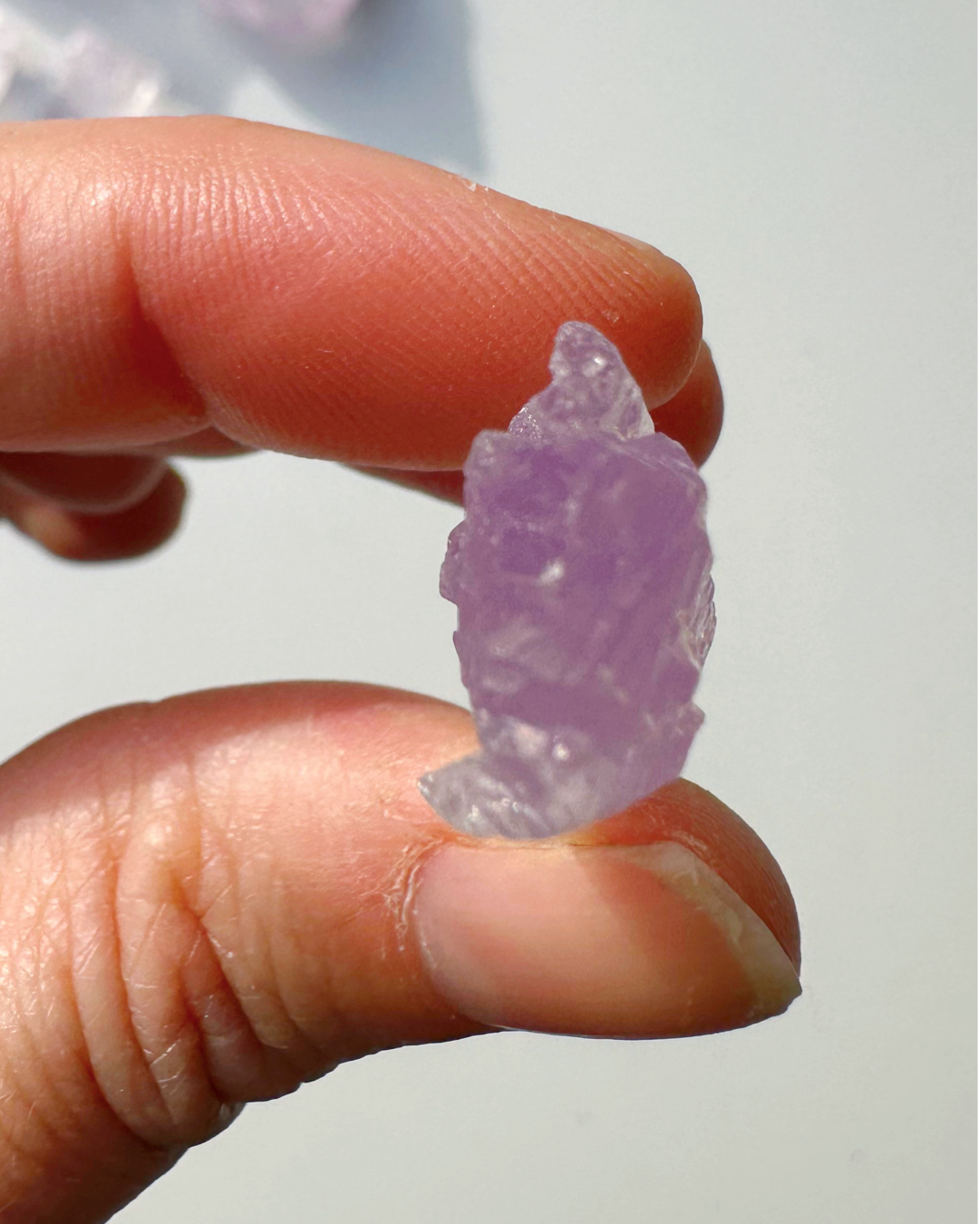 Raw Kunzite