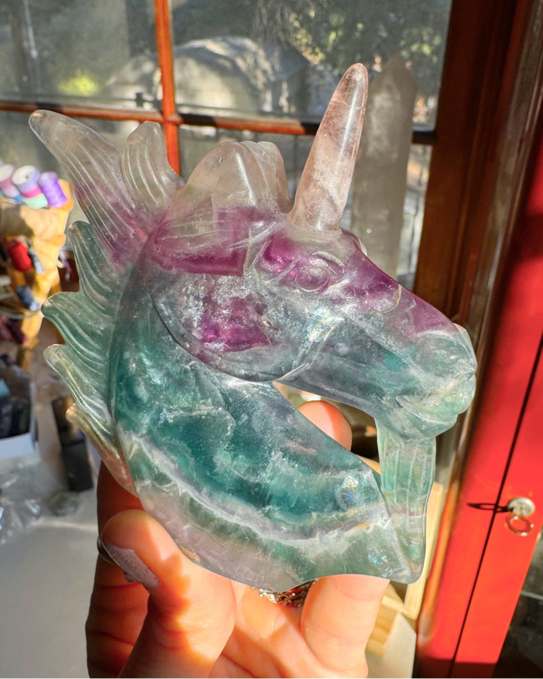 Fluorite Unicorn - Baltic Mermaid