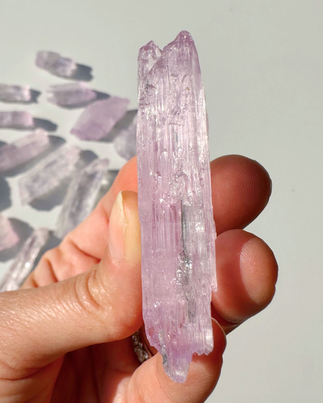 Raw Kunzite - Baltic Mermaid
