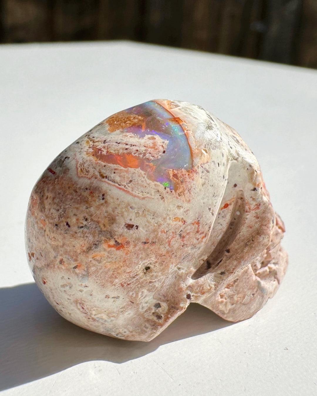 Cantera Opal Skull - Baltic Mermaid