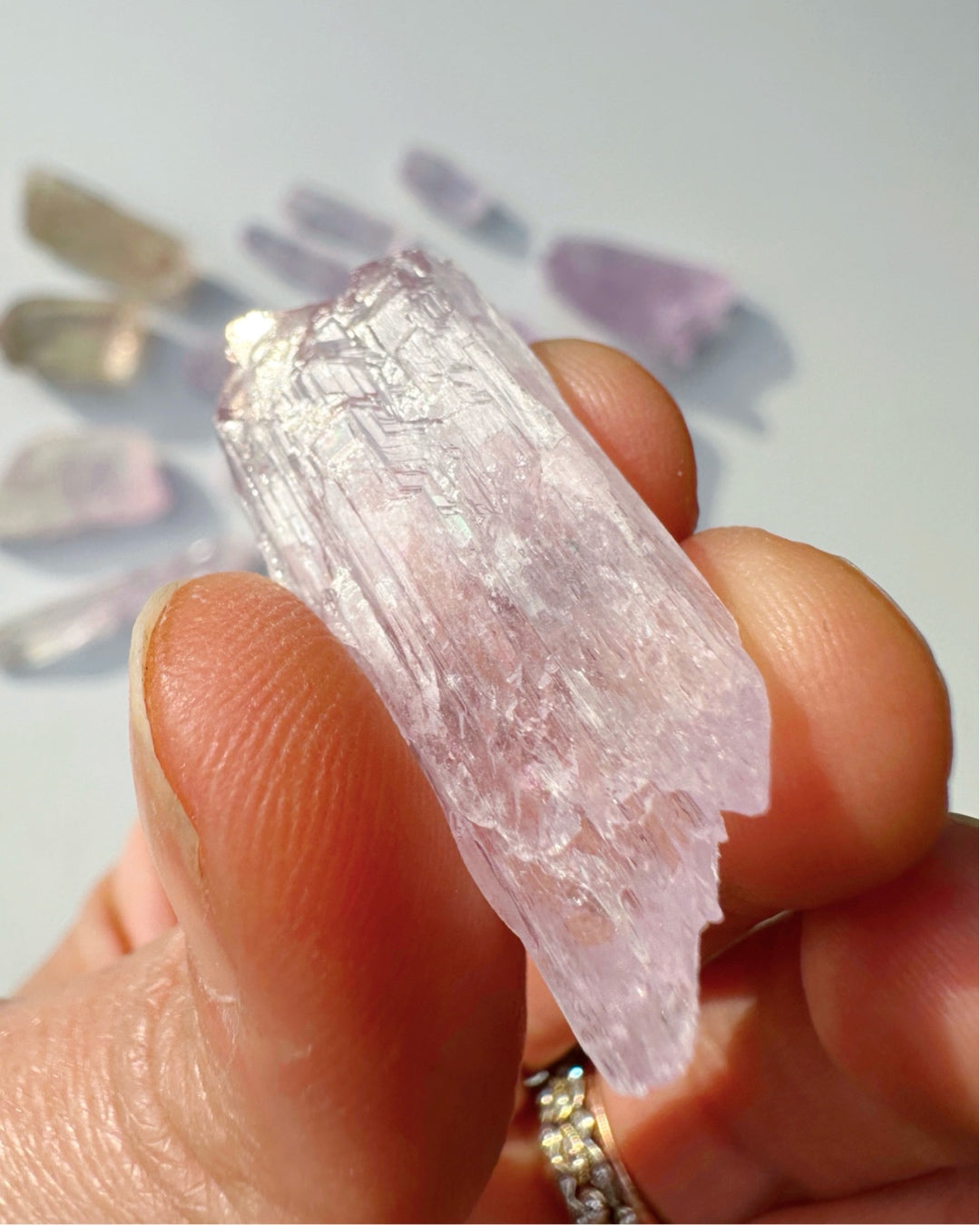 Raw Kunzite - Baltic Mermaid