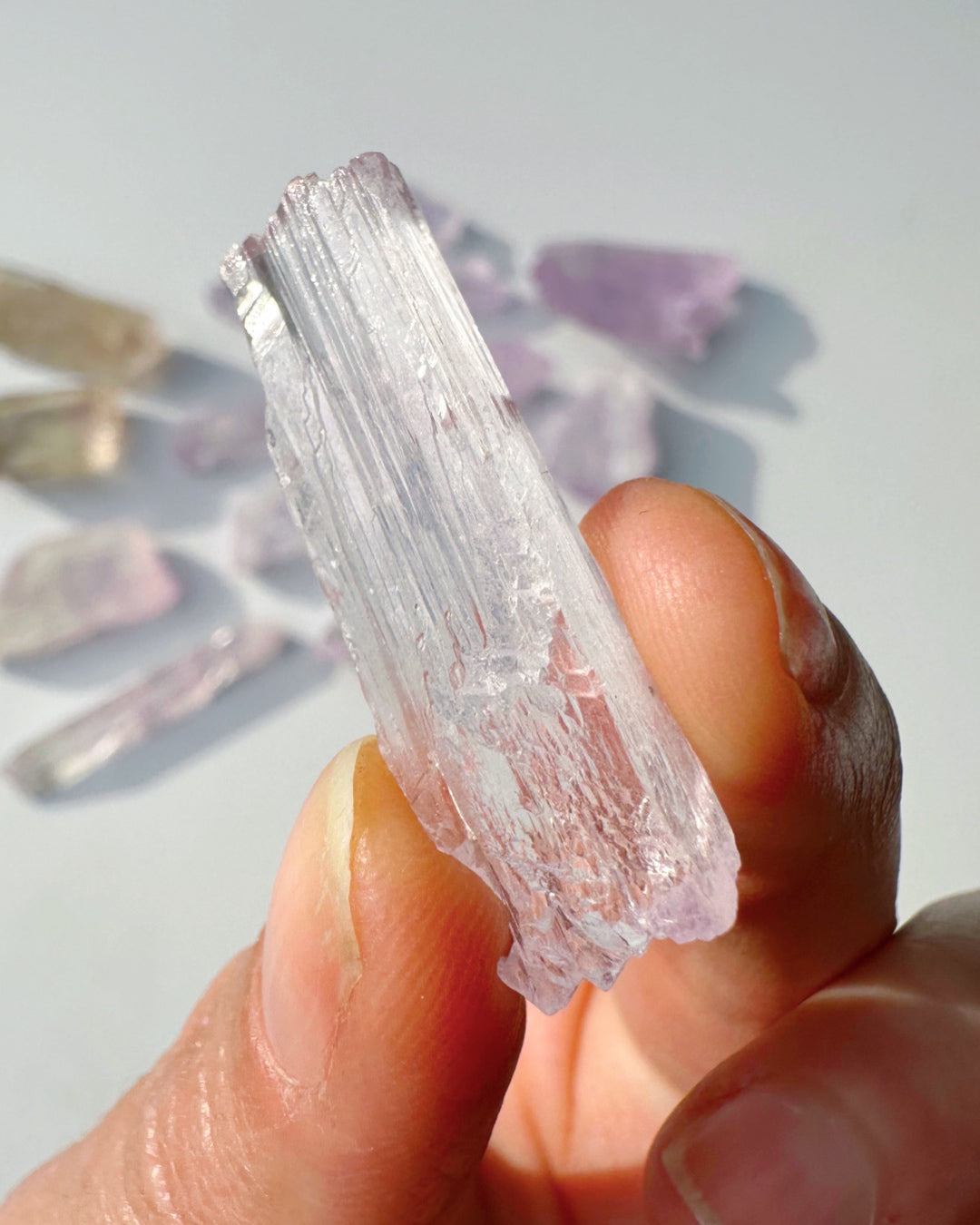 Raw Kunzite - Baltic Mermaid