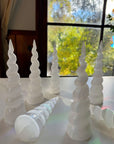 Selenite Spiral - Tall