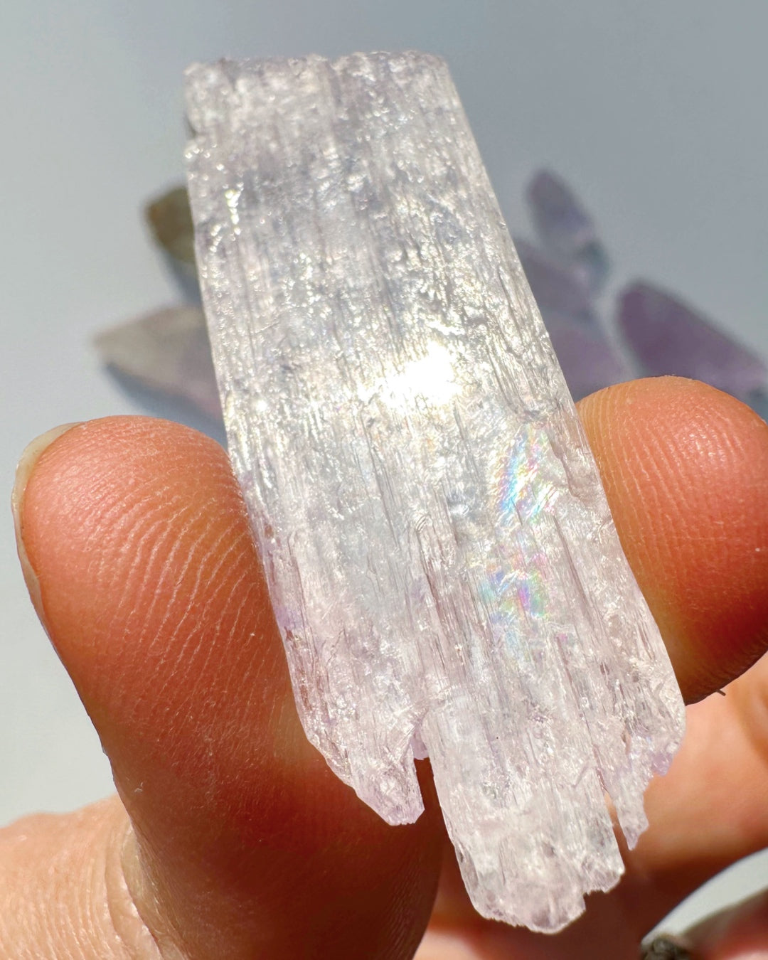 Raw Kunzite