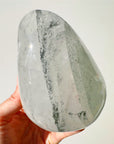 Clear Quartz Freeform w/ Chlorite Phantoms