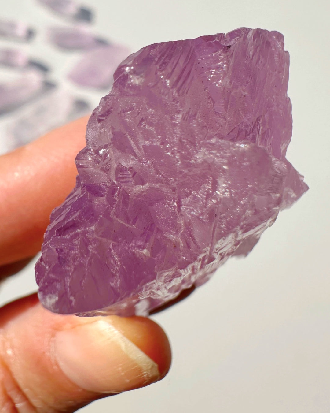 Raw Kunzite