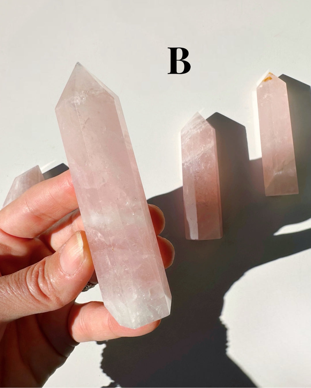Rose Quartz Towers - Small - Baltic Mermaid