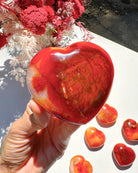 Carnelian Agate Hearts - Baltic Mermaid