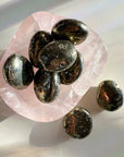 Pyrite Palm Stones