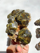 Rare Mali Green Grossular Andradite Garnet w/ Clinochlore AAA Quality Baltic Mermaid