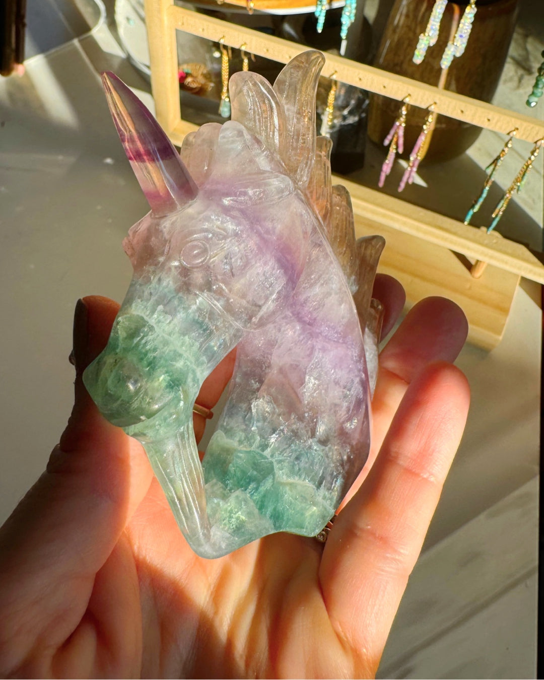 Fluorite Unicorn