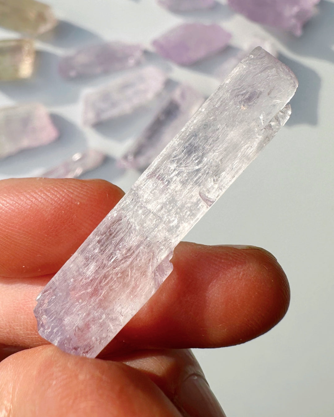 Raw Kunzite