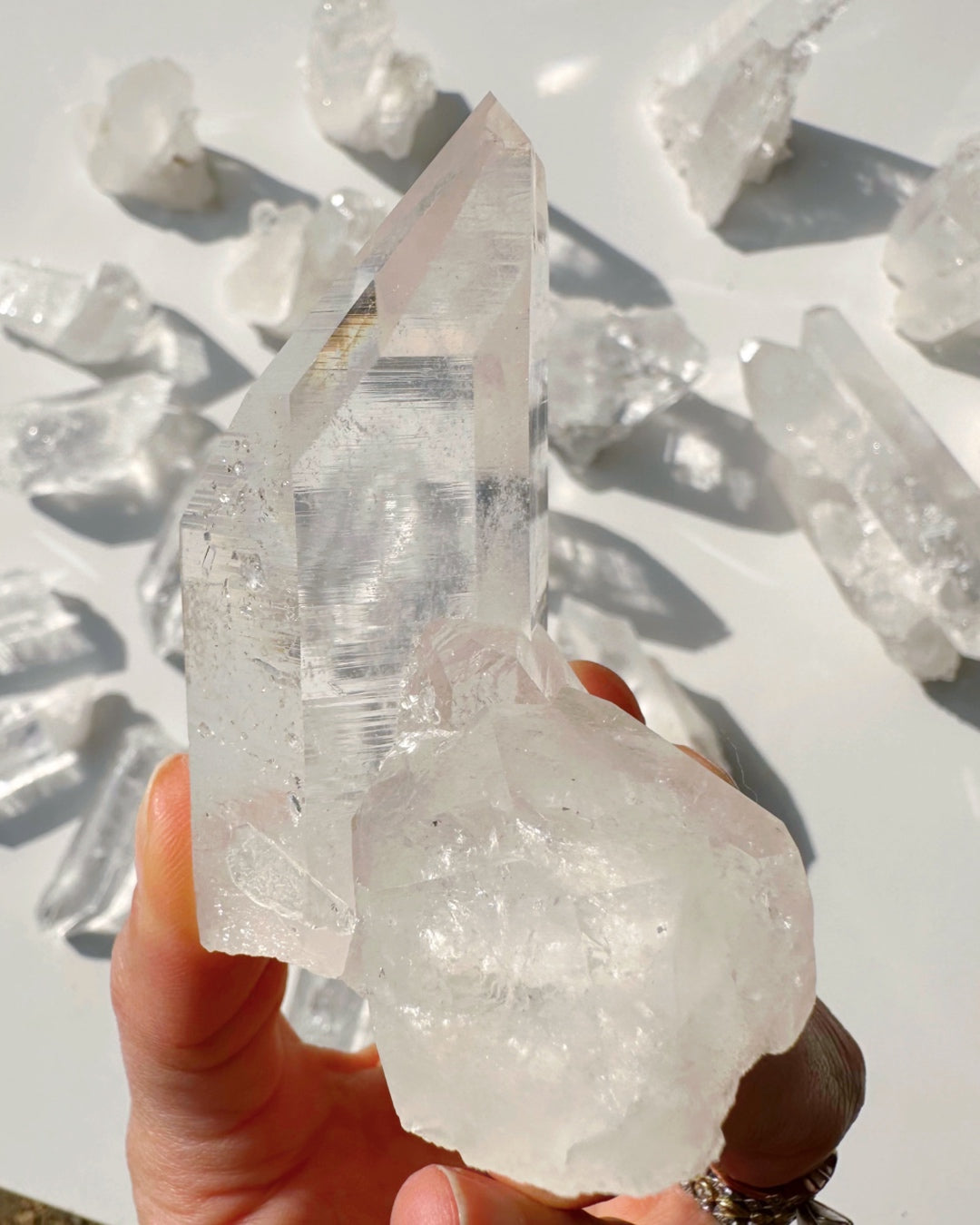 Arkansas Quartz Point C - Super Clear