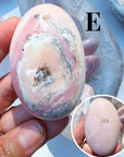 Pink Opal Palm Stones