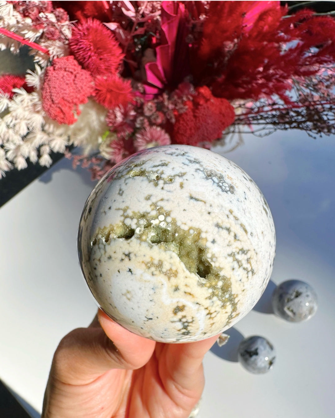 Ocean Jasper Sphere