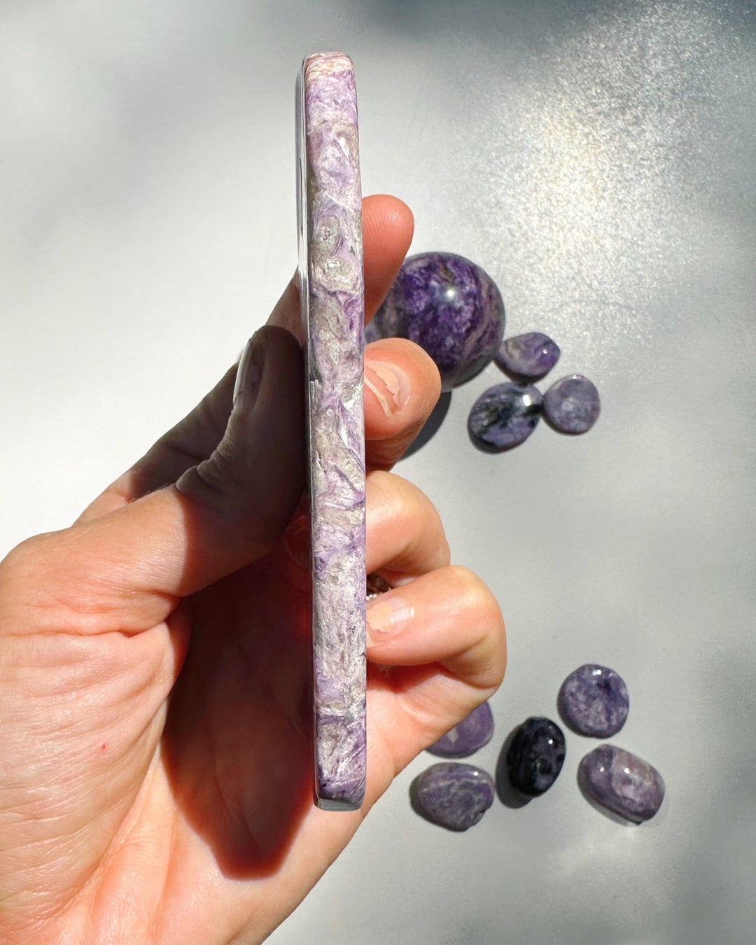 Charoite Slab - Baltic Mermaid