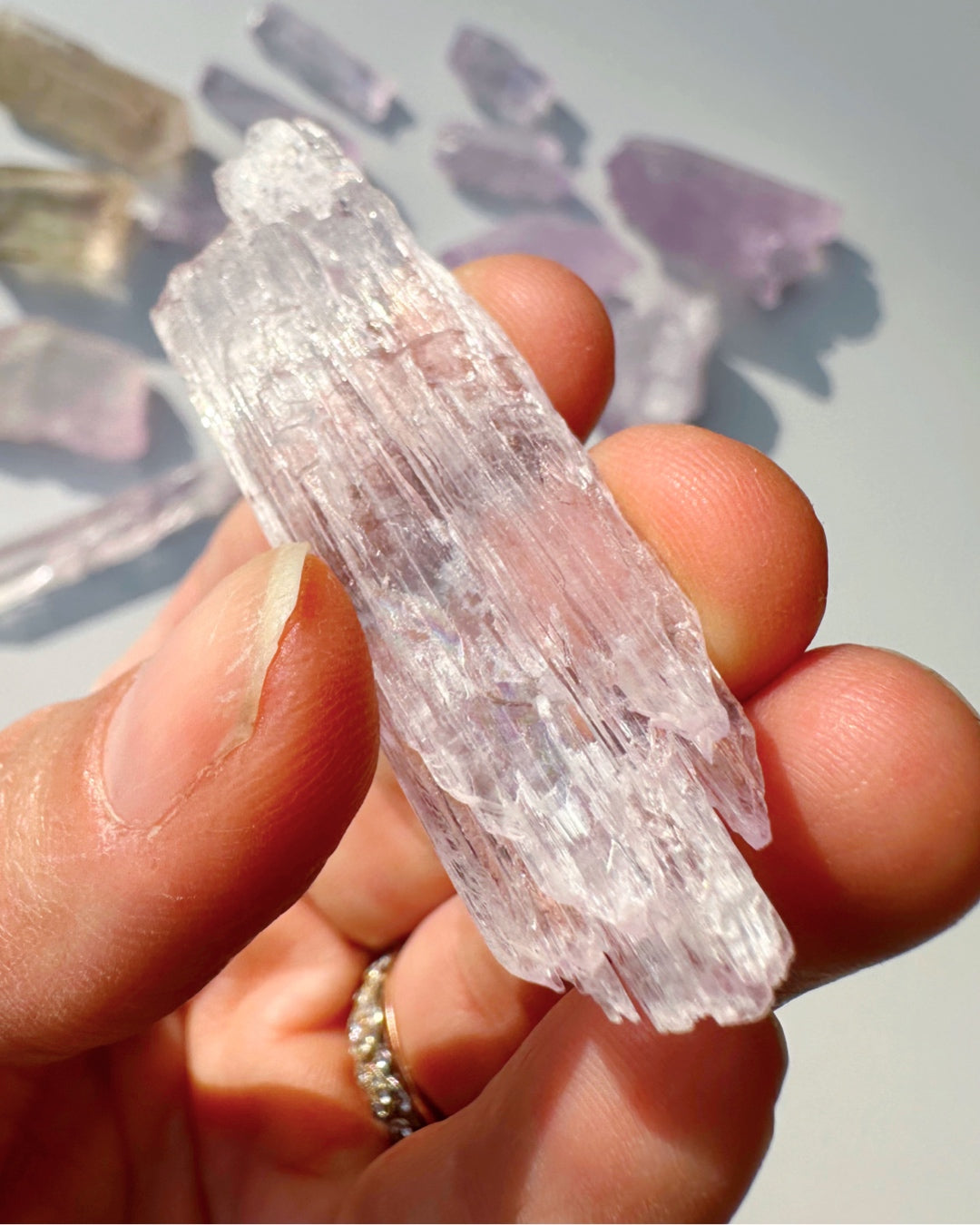 Raw Kunzite - Baltic Mermaid