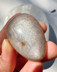 Sunstone & Peach Moonstone Palm Stone - M