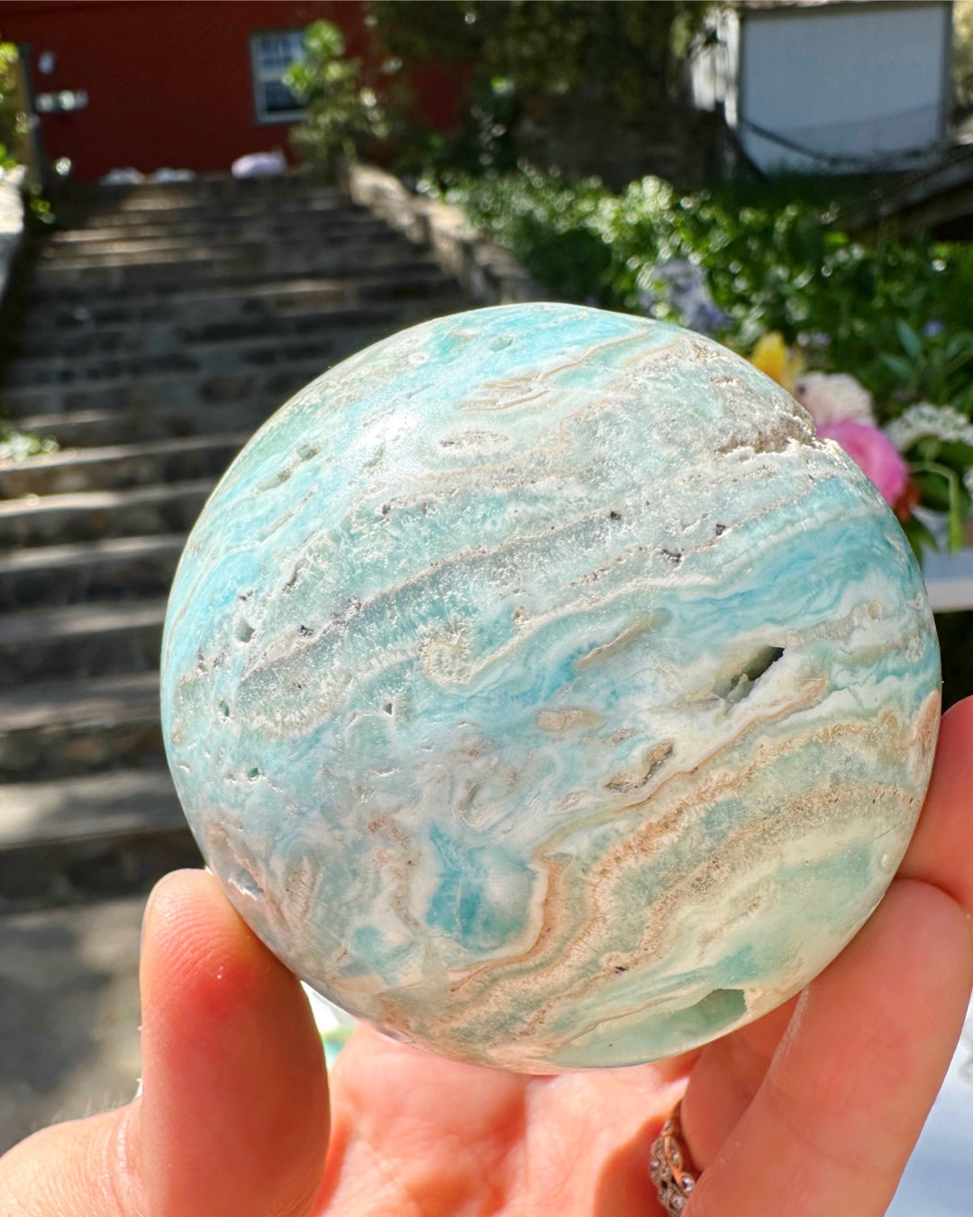 Caribbean Calcite Sphere