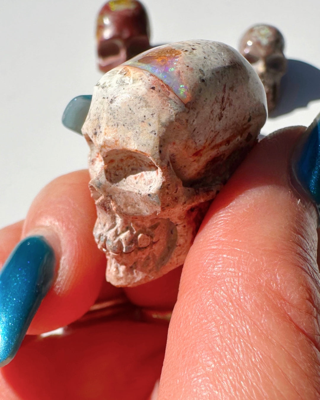 Cantera Opal Skull - Baltic Mermaid