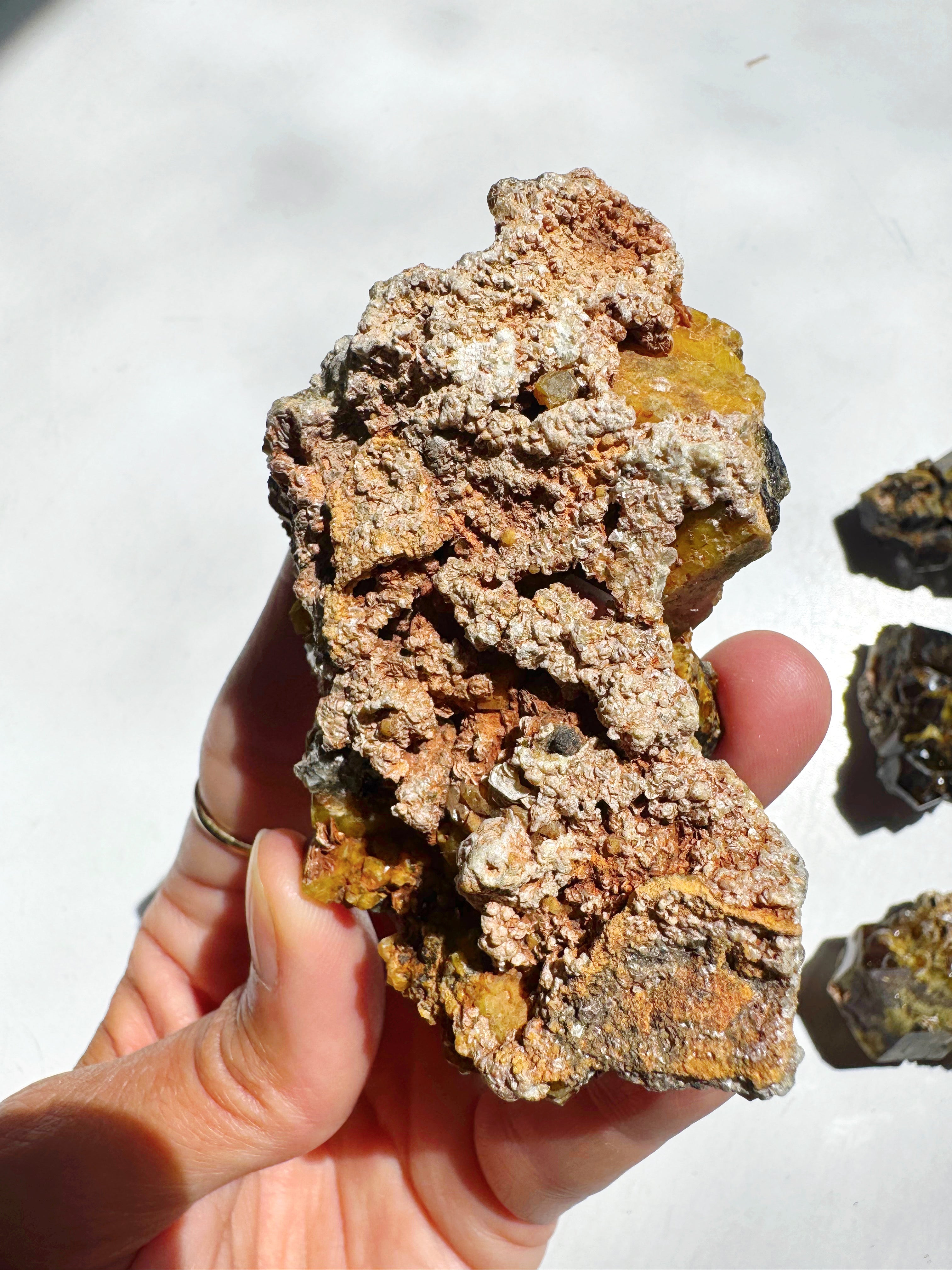 Rare Mali Green Grossular Andradite Garnet w/ Clinochlore AAA Quality Baltic Mermaid