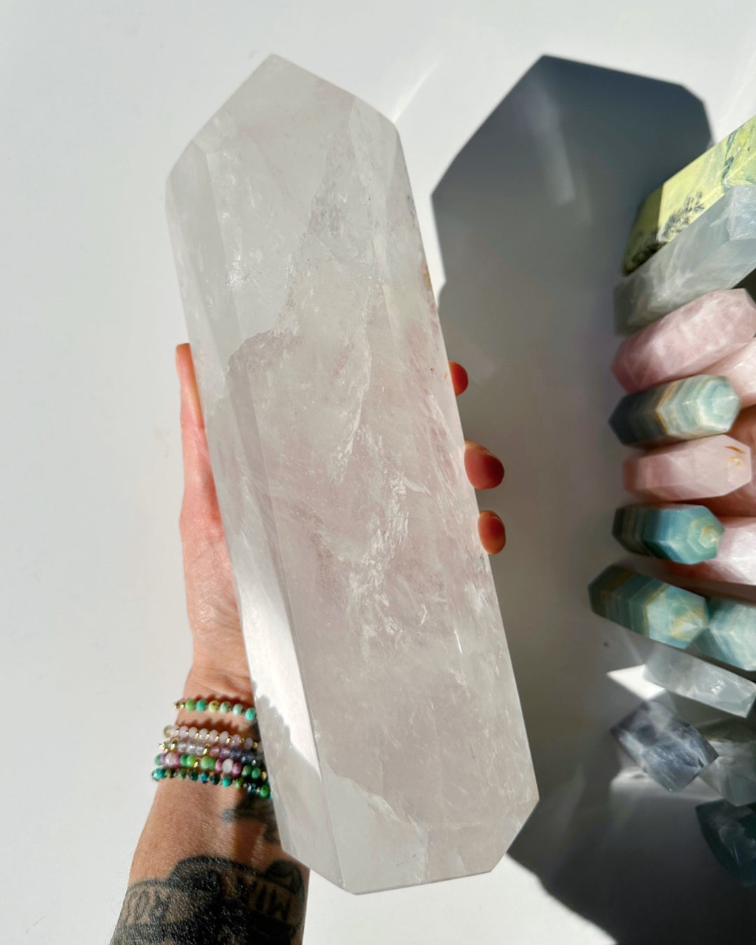 Large Quartz Tower - Baltic Mermaid