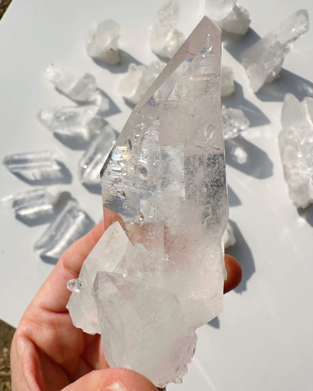 Arkansas Quartz Point A - Super Clear - Baltic Mermaid