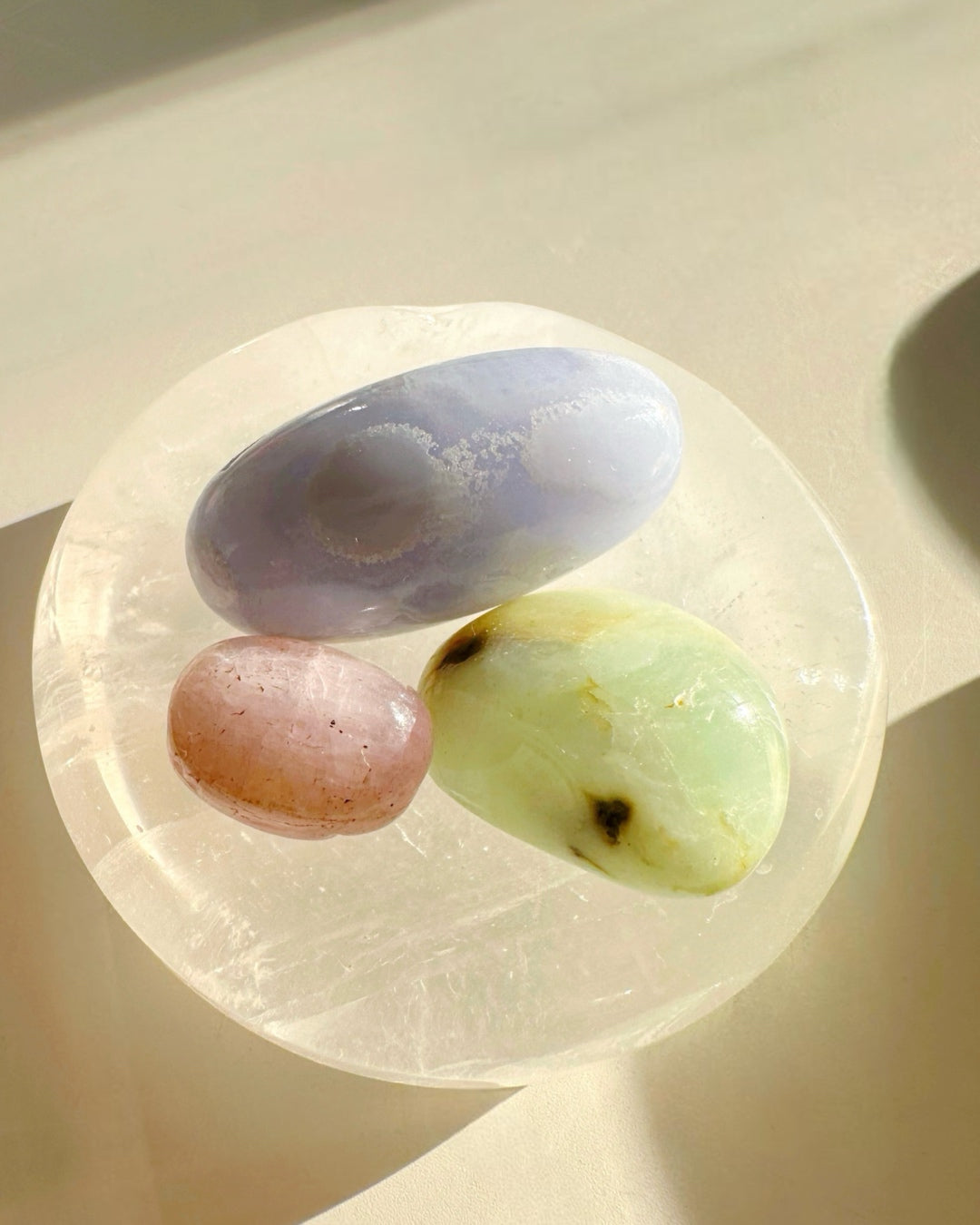 Clear Quartz Sphere Stand/Small Dish - Baltic Mermaid